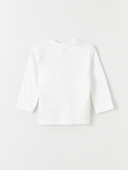 Bisiklet Yaka Basic Erkek Bebek Ti??rt - Waikiki фото 2