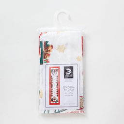 Дорожка на стол новогодняя Новогодняя ярмарка 40*147 см, 100% хл, саржа 190гр/м2 - Этель фото 3