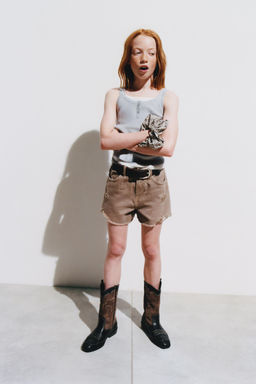 BOTA COW BOY / Negro - Zara фото 2
