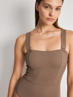 Infinity / Купальник жен. Sake коричневый