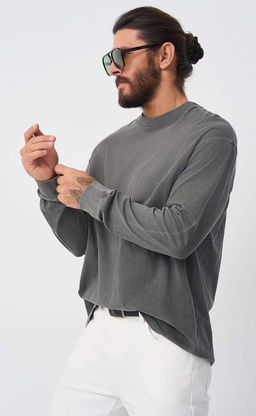 Лонгслив P511-01002 d.grey