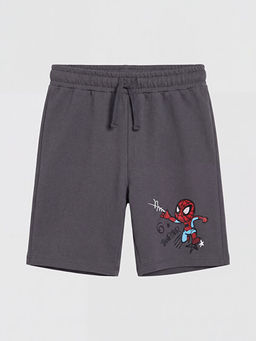 Spider-Man Bask?l? Erkek ?ocuk ?ort