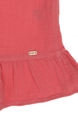 K_z _ocuk Pembe Dokuma Elbise Sepette S_rpriz _ndirim - U.s. polo assn фото 3