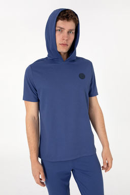 Erkek Regular Fit Bisiklet Yaka A__k Lacivert Ti__rt Sepette S_rpriz _ndirim - U.s. polo assn фото 3