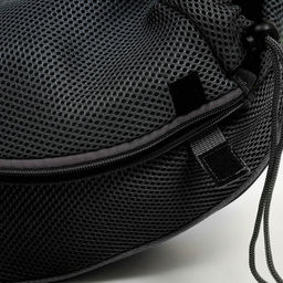 Сумка-переноска Слинг для животных, 37 х 20 см, чёрная - Пижон фото 8