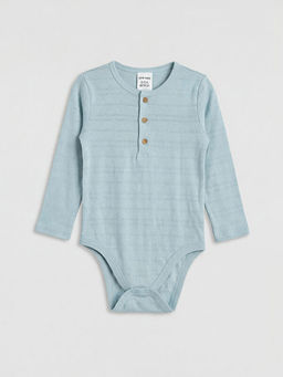 Uzun Kollu Erkek Bebek ??t??tl? Body