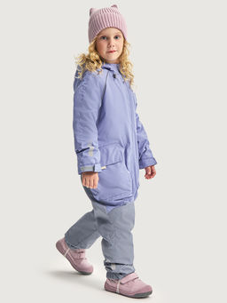 Комбинезон 8м8626 лаванда/светло-серый