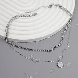 Колье Арт. 3V-5749-W - MyGemma фото 2