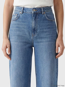 Barrel Fit Kad?n Jean Pantolon