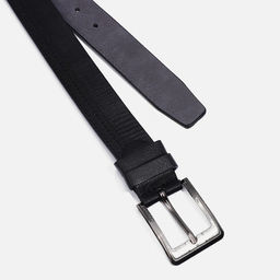 Ремень мужской, ширина 3,5 см, винт, пряжка металл, цвет чёрный - Simaland фото 2