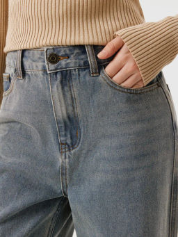 Concept Club / Брюки джинсовые жен. Salto_straight серо-синий  фото 5