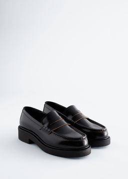 Chunky Leather Loafers - H&m фото 4