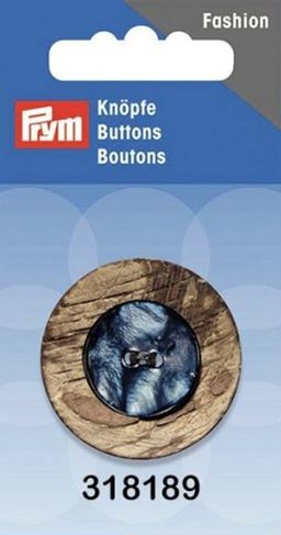 Пуговица с 2-мя отверстиями Кокос/Перл Prym