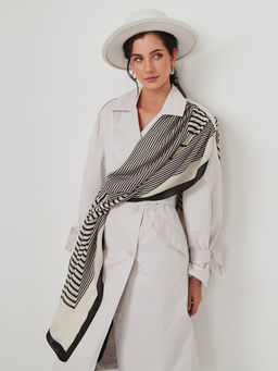 Большой, мягкий, тонкий и очень нежный двусторонний палантин - Tantino фото 6