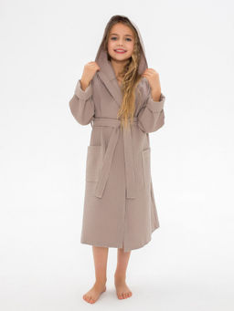 ХАЛАТ ДЕТСКИЙ С КАПЮШОНОМ ВД-КОФ-937 - Ашматекс фото 3