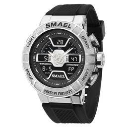 Часы наручные Smael электронные SM8067black-silver
