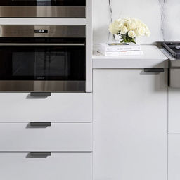 Ручка торцевая CAPPIO RT002BL, L=120 мм, м/о 96 мм, чёрная, 4 шт.