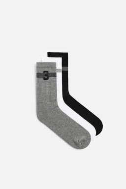 3-PACK OF PATCH SOCKS - Zara фото 2