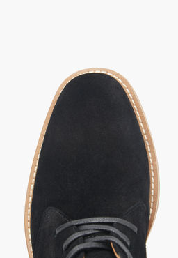 Черные мужские велюровые дезерты - Mascotte фото 5