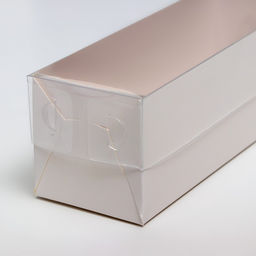 Цена за 5 шт. Коробка для макарун, белая 16.5×5.5×5.5 см