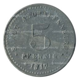 5 пфеннигов 1917 года Германия  Нотгельд (Ашаффенбург)