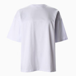 Футболка женская MINAKU: Basic line, белая, размер 48