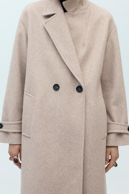 OVERSIZED SOFT COAT - Zara фото 11