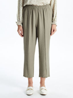 Beli Lastikli Rahat Kal?p Kad?n Pantolon