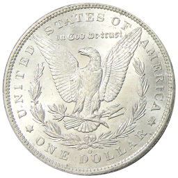 1 доллар 1885 года O США Доллар Моргана