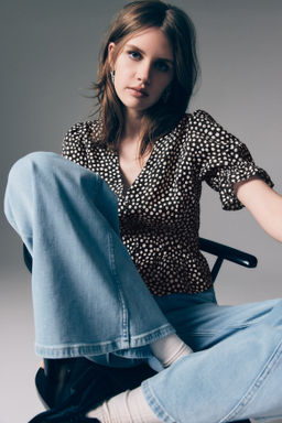 Blusa con peplum