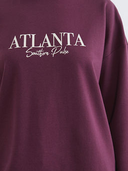 Atlanta Bask?l? Kad?n Sweatshirt Tunik