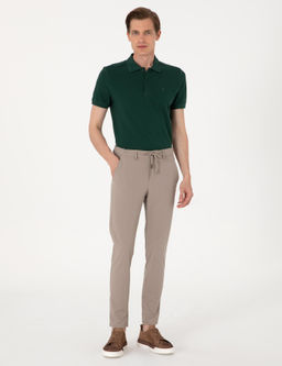 Koyu Ye_il Slim Fit Basic Ti__rt