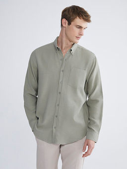 Regular Fit Uzun Kollu Erkek G?mlek