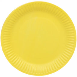 Цена за 5 шт. Тарелка бумажная 18 см в наборе 10 шт "Желтая"