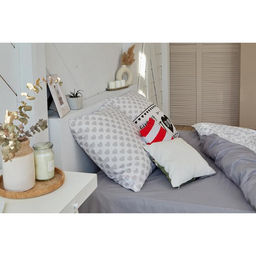 Постельное белье Этель 1.5 сп My heart 143*215 см, 150*214 см, 70*70 см -2 шт, бязь  фото 9