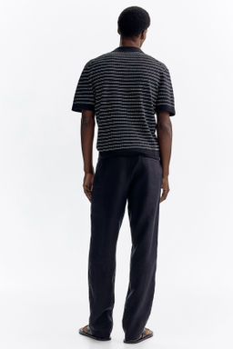 Pantal?n de lino Regular Fit - H&m фото 9