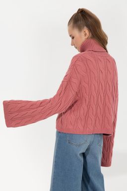 U. S. Polo Assn Женская розовая водолазка - U.s. polo assn фото 5