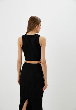 Укороченный топ с декоративными пряжками - Incity фото 13