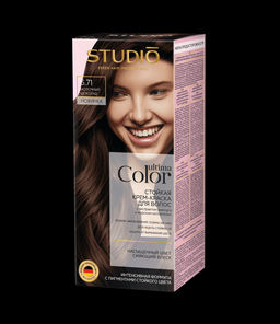 Стойкая Крем-Краска д/в "Студио Профешнл" Ultima Color тон 6.71 молочный шоколад(50/50мл).8 /252766/
