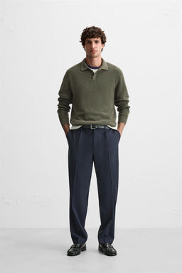 PURL KNIT POLO SHIRT - Zara фото 20
