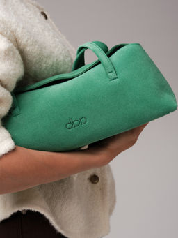 Замшевая сумка Raduy DBR 31127 брел.зеленый фото 3