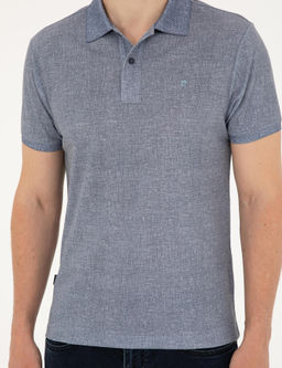 Lacivert Slim Fit Ti__rt - Pierre cardin фото 6