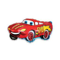 Цена за 5 шт. Воздушный шар фольгированный 13" «Машина», фигура, для палочки