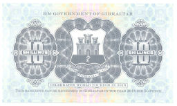 10 шиллингов 1934 года (2018) Гибралтар
