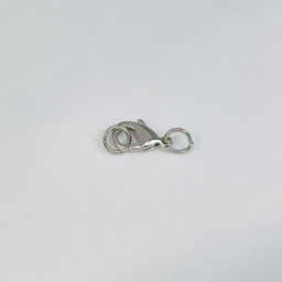 Замочек "Карабин" для бус и браслетов большой