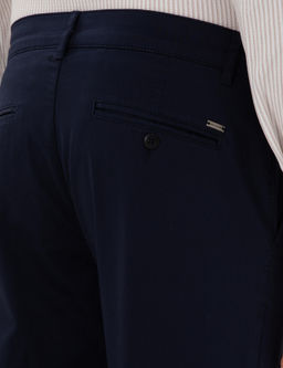 Lacivert Slim Fit Yazl_k Kanvas Pantolon - Pierre cardin фото 6