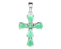 Подвеска, изумруд берилл, Сесиль