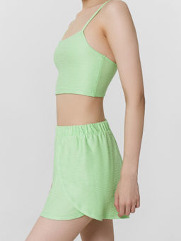 Комплект домашний женский зеленый яблочный 592454