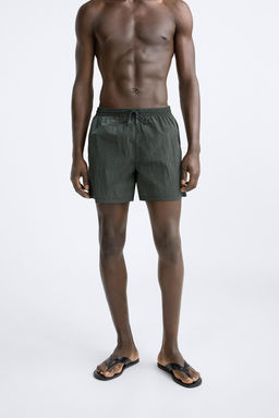 SERITLI REGULAR DENIZ SORTU - Zara фото 9