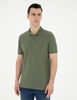 Haki Regular Fit Basic Ti__rt - Pierre cardin фото 10